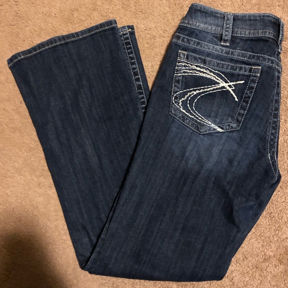 W30/L30 “Suki” style silver bootcut jeans!